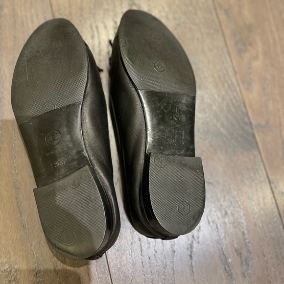 SOLD❌Chanel Black Ballet Flats - Picture 8 of 15